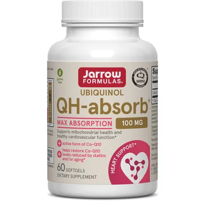 Jarrow Formulas QH-absorb (Ubiquinol) 100 mg