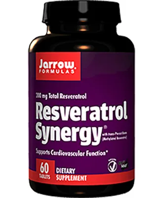 Jarrow Formulas Resveratrol Synergy, 200 mg