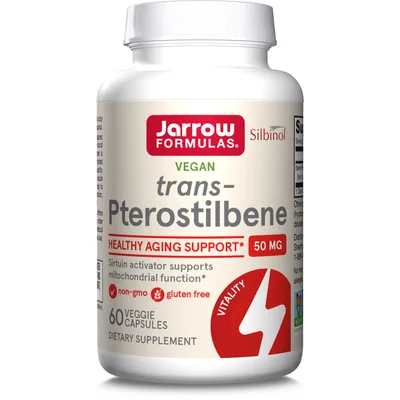 Jarrow Formulas trans-Pterostilbene, 50 mg