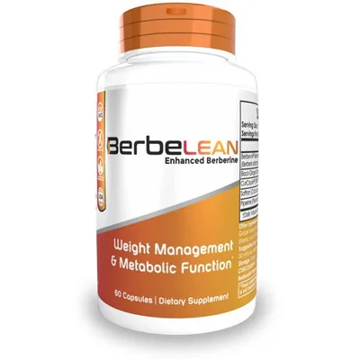 Berbelean | Enhanced Berberine (Berberine Phytosome + Black Ginger, Saffron, CurCousin, Piperine)