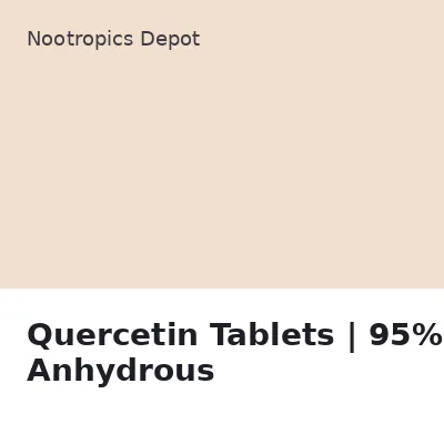 Quercetin Tablets | 95% Anhydrous