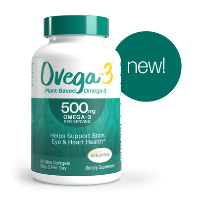 Ovega-3 500mg Plant-Based Omega-3