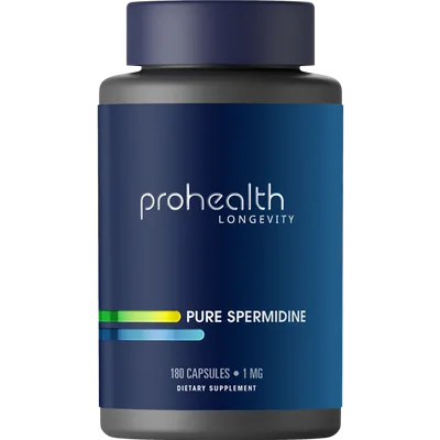Pure Spermidine - 1 mg, 180 capsules