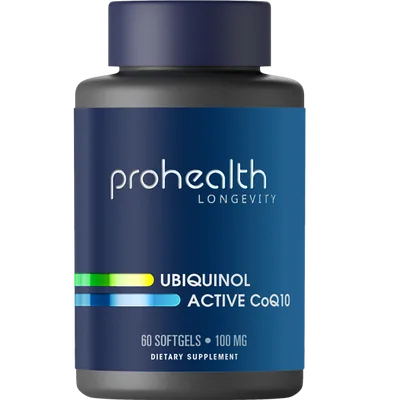 Ubiquinol CoQ-10 - 100 mg, 60 softgels