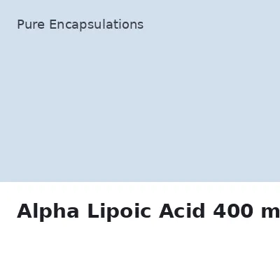 Alpha Lipoic Acid 400 mg
