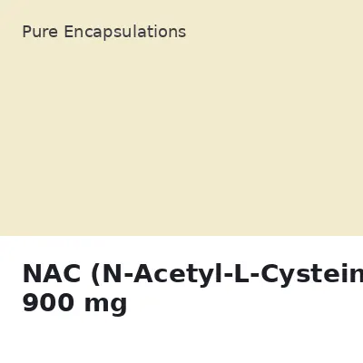 NAC (N-Acetyl-L-Cysteine) 900 mg