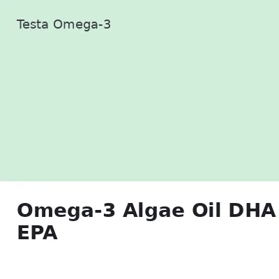 Omega-3 Algae Oil DHA & EPA