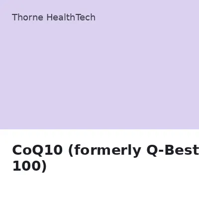 CoQ10 (formerly Q-Best 100)