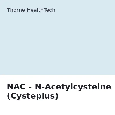 NAC - N-Acetylcysteine (Cysteplus)