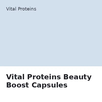 Vital Proteins Beauty Boost Capsules