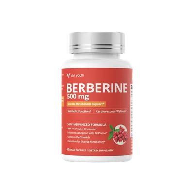 Berberine 500mg with Ceylon Cinnamon